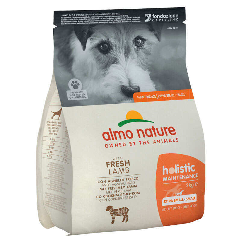 Almo Nature (Альмо Натюр) Holistic Dog Fresh Lamb - Сухой корм с ягнёнком для собак малых пород (2 кг) в E-ZOO