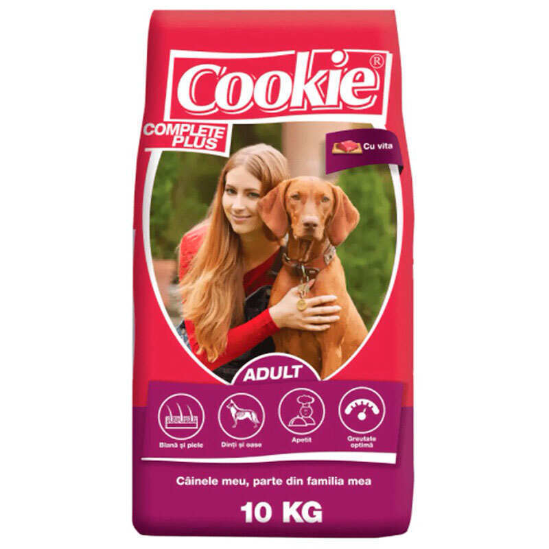 Cookie (Кукі) Complete Plus Beef - Сухий повнораціонний корм з яловичиною для собак (10 кг) в E-ZOO