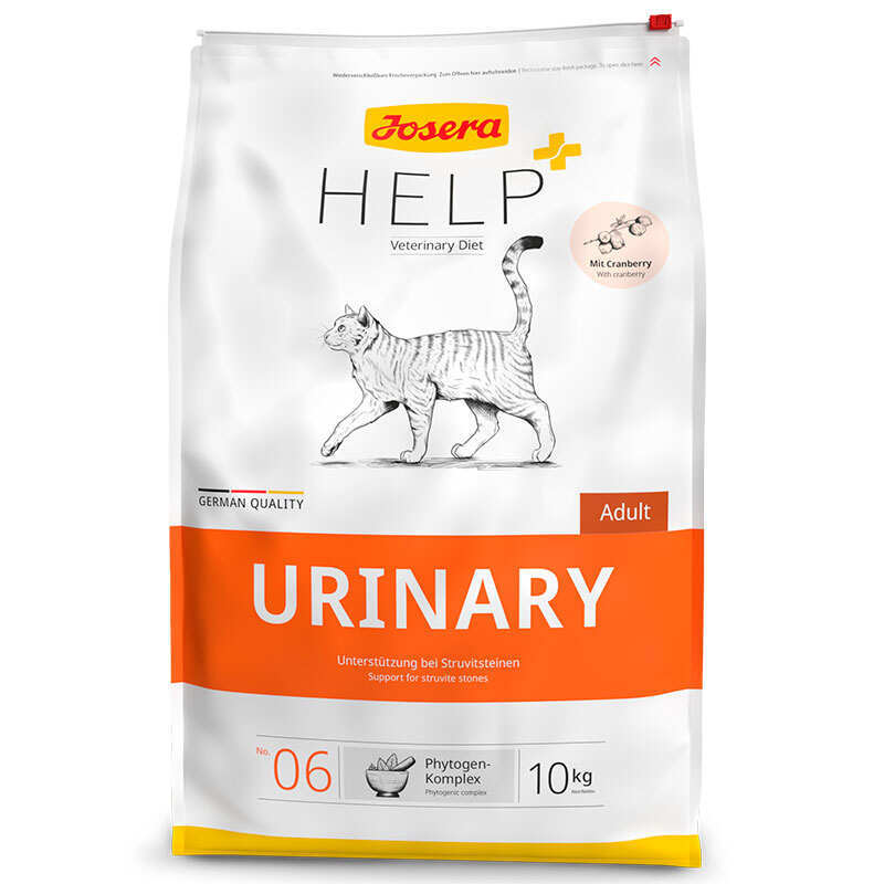 Josera (Йозера) Help Cat Urinary - Ветеринарная диета с мясом для уменьшения рецидива образования струвитных камней у кошек (10 кг) в E-ZOO