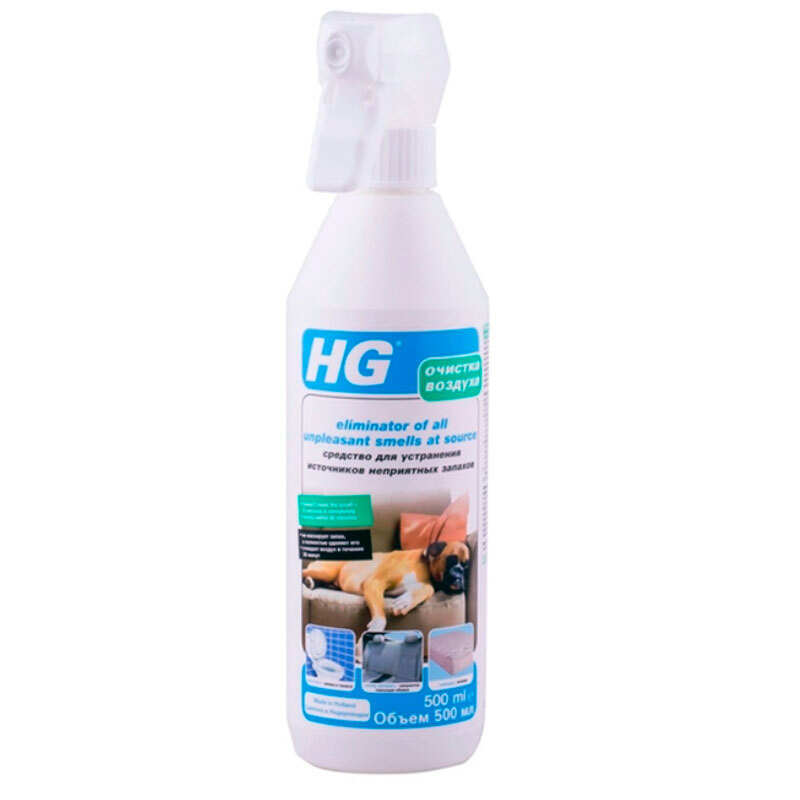 HG (ХГ) - Засіб для усунення джерел неприємного запаху (500 мл) в E-ZOO