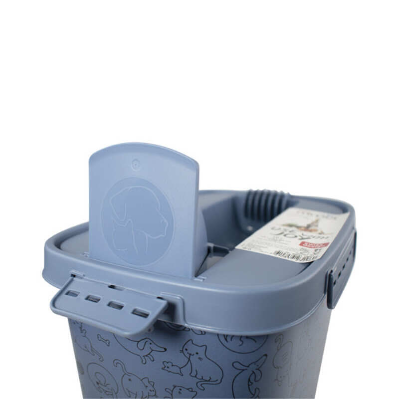 Rotho MyPet (Рото МайПет) Food Box Cody - Контейнер для хранения сухого корма котов и собак (голубой) (25 л + Scoop) в E-ZOO