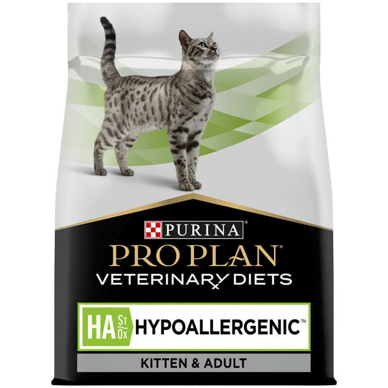 Pro Plan Veterinary Diets (Про План Ветеринарі Дієтс) by Purina HA Hypoallergenic - Сухий гіпоалергенний корм для котів (1,3 кг) в E-ZOO