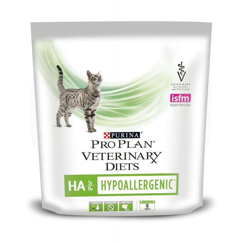 Pro Plan Veterinary Diets (Про План Ветеринари Диетс) by Purina HA Hypoallergenic - Сухой гипоаллергенный корм для кошек (1,3 кг) в E-ZOO