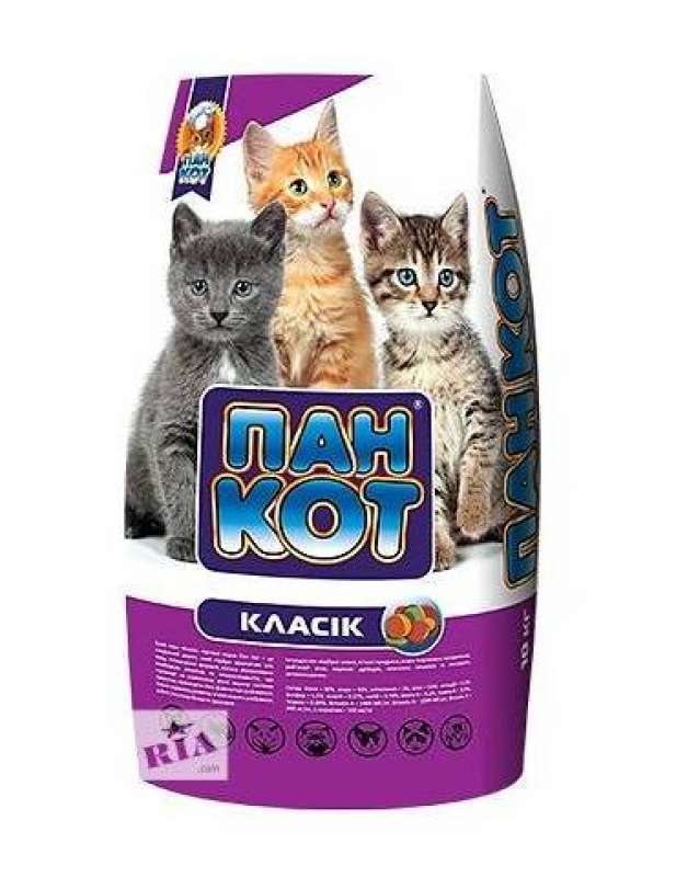 Пан Кот КЛАСІК - Сухий корм для кошенят (10 кг) в E-ZOO