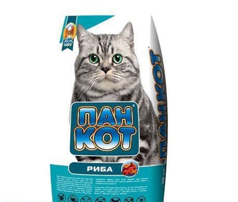 Пан Кот РЫБА - Сухой корм с рыбой для взрослых кошек со вкусом рыбы - Фото 2