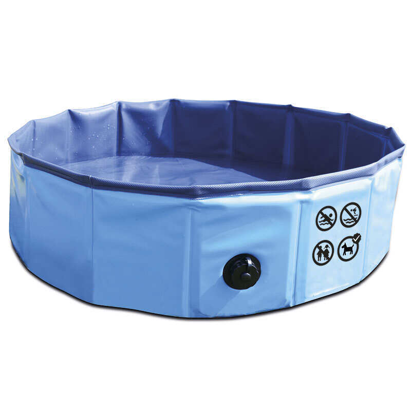 M-Pets (М-Петс) PLUF Swimming Pool - Складной бассейн для собак (М (120х30 см)) в E-ZOO