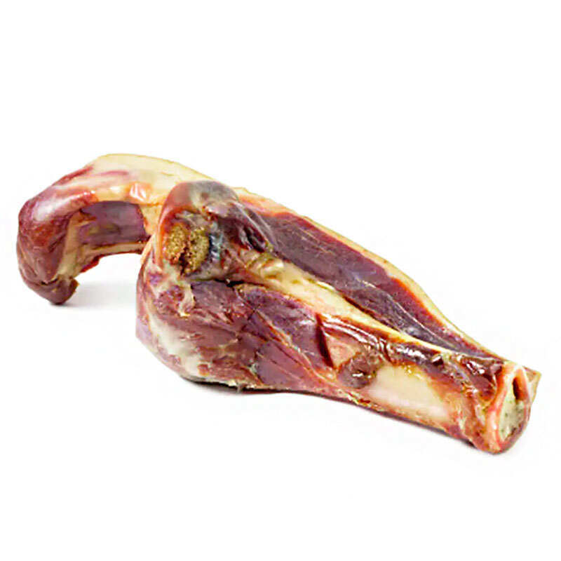 Mediterranean Natural (Медітераніан Натурал) Serrano Ham Bones – М'ясна кістка з шинки серрано (половинка) для малих і середніх порід собак (200 г) в E-ZOO