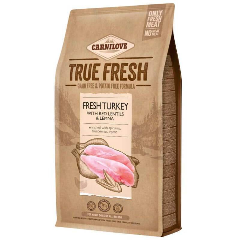Carnilove (Карнилав) True Fresh Turkey - Сухой корм с индейкой для взрослых собак (1.4 кг) в E-ZOO