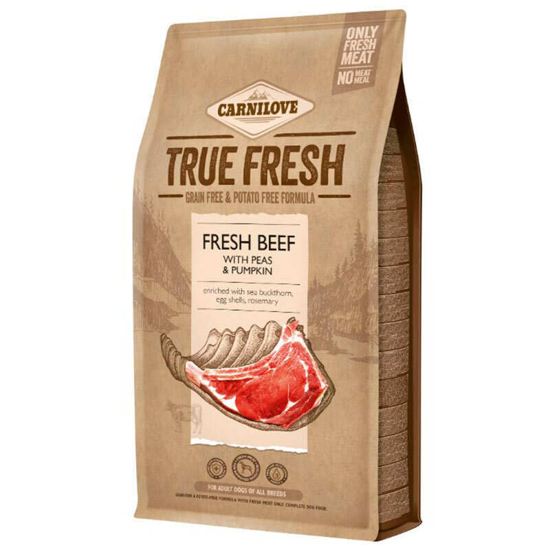 Carnilove (Карнилав) True Fresh Beef - Сухой корм с говядиной для взрослых собак (1.4 кг) в E-ZOO