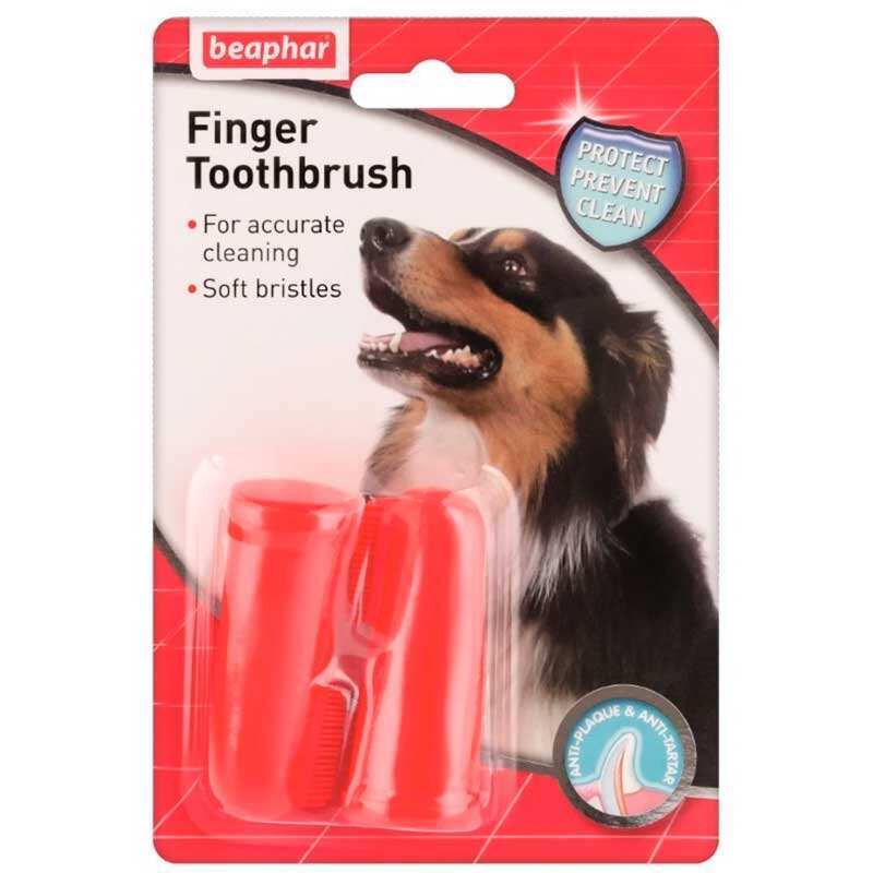 Beaphar (Беафар) Finger Toothbrush - Зубна щітка на палець для собак (1 шт.) в E-ZOO