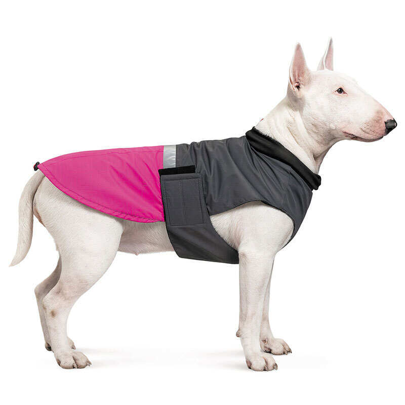 Pet Fashion (Пет Фешн) Roy - Попона для собак (малиново-сірий) (XL (41-43 см)) в E-ZOO