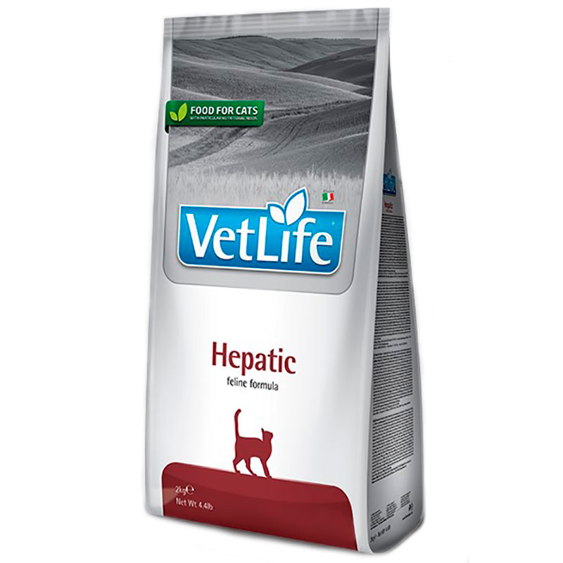 Farmina (Фарміна) Vet Life Hepatic - Сухий лікувальний корм-дієта для кішок з хронічною печінковою недостатністю (400 г) в E-ZOO