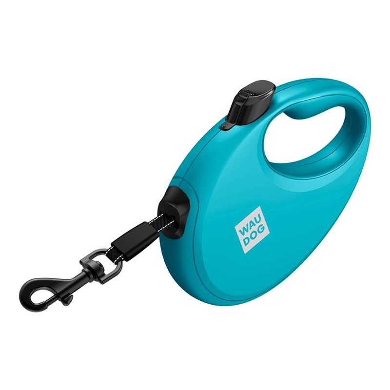 Collar (Коллар) WAUDOG R-leash - Поводок-рулетка для собак с контейнером для пакетов и светоотражающей лентой (3 м, до 12 кг) (S (3 м)) в E-ZOO