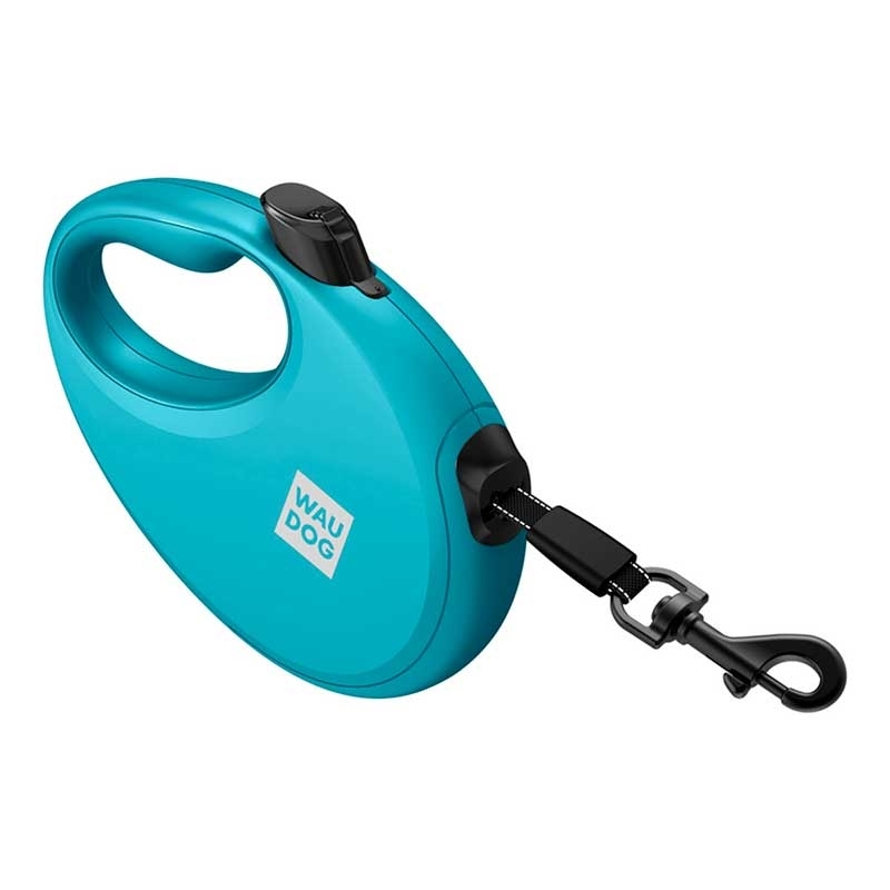 Collar (Коллар) WAUDOG R-leash - Поводок-рулетка для собак с контейнером для пакетов и светоотражающей лентой (3 м, до 12 кг) (S (3 м)) в E-ZOO