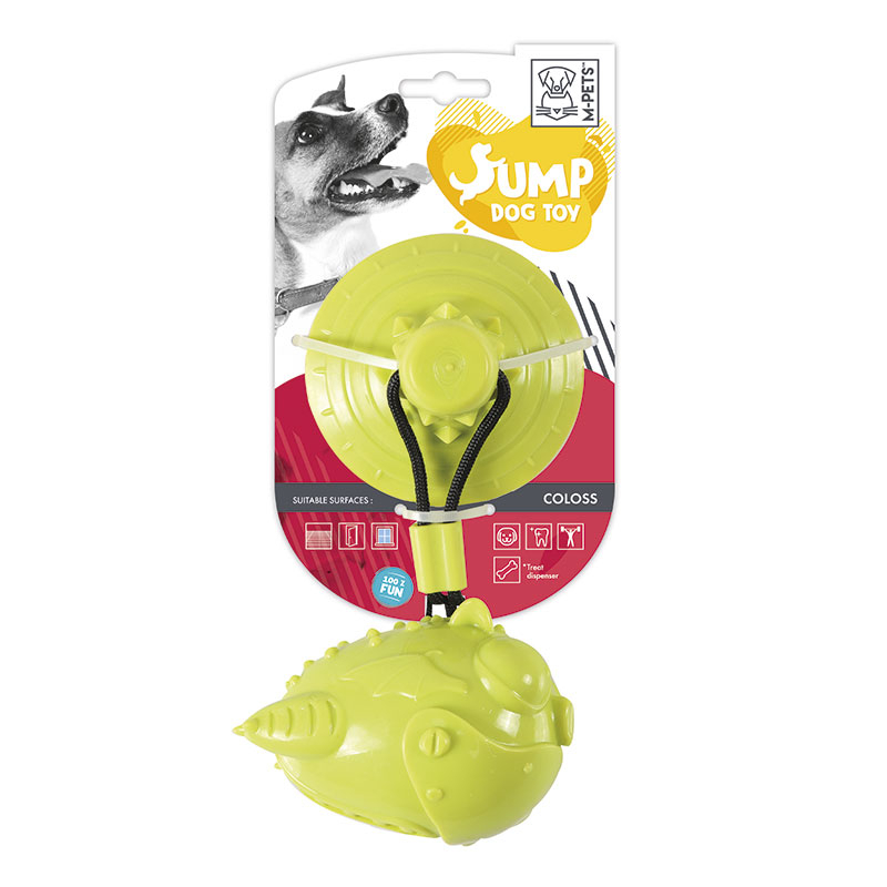M-Pets (М-Петс) Jump Coloss - Игрушка Колосс с присоской для собак (12x30 см) в E-ZOO