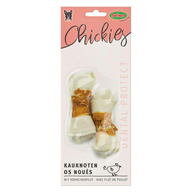 Bubimex (Бубимекс) Knotted Сhewing Bones with Chicken Fillet - Жевательные кости с куриным филе для собак (2 шт) в E-ZOO