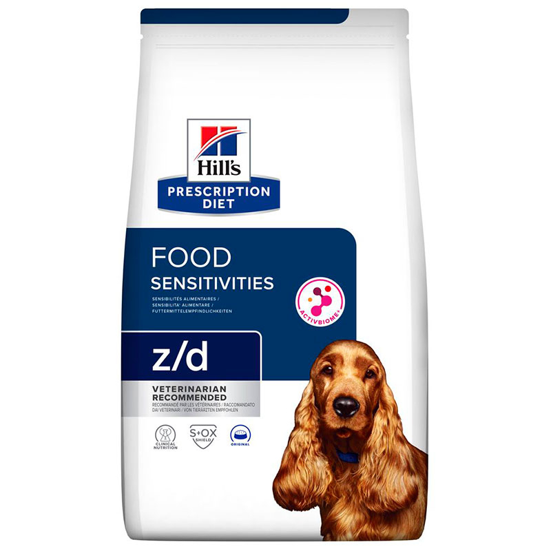 Hill's (Хиллс) Prescription Diet z/d - Сухой корм при пищевой аллергии для собак (10 кг) в E-ZOO