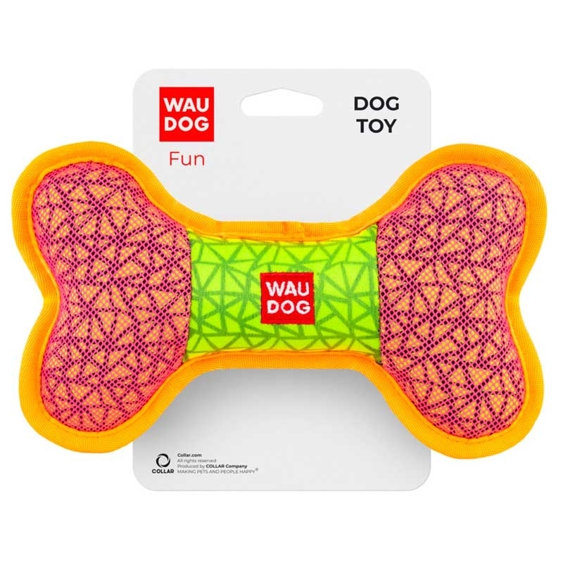 Collar (Коллар) WAUDOG Fun - Іграшка Кістка з пищалкою для собак (20х12 см) в E-ZOO