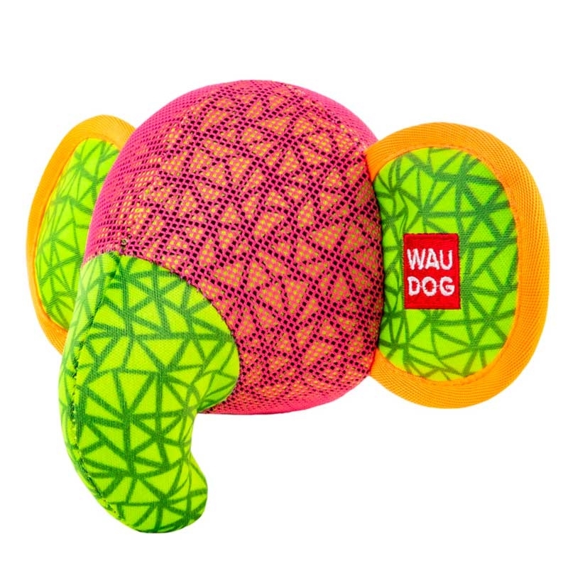 Collar (Коллар) WAUDOG Fun - М’яка іграшка Слон з пищалкою для собак (20х14 см) в E-ZOO