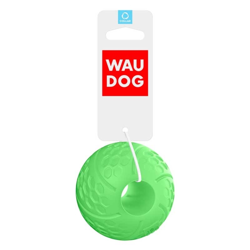 Collar (Коллар) WAUDOG Fun - М'ячик світлонакопичувальний з отвором для смаколиків для собак (7 см) в E-ZOO