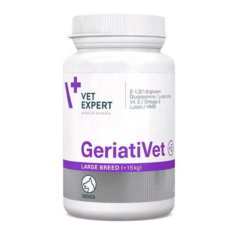 VetExpert (ВетЭксперт) GeriatiVet Dog Large Breed - Витаминно-минеральная добавка для стареющих собак больших пород (45 шт./уп.) в E-ZOO