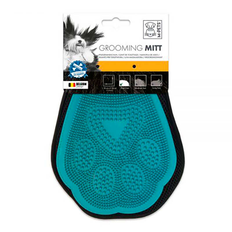 M-Pets (М-Петс) Hairdo Grooming Mitt – Масажна рукавичка для вичісування собак (18х24 см) в E-ZOO