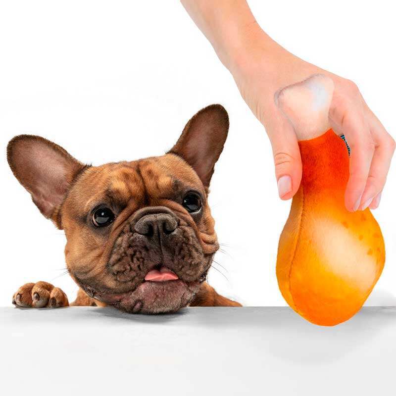 Barksi (Барксі) - Іграшка Гомілка з пищалкою для собак (18х9 см) в E-ZOO