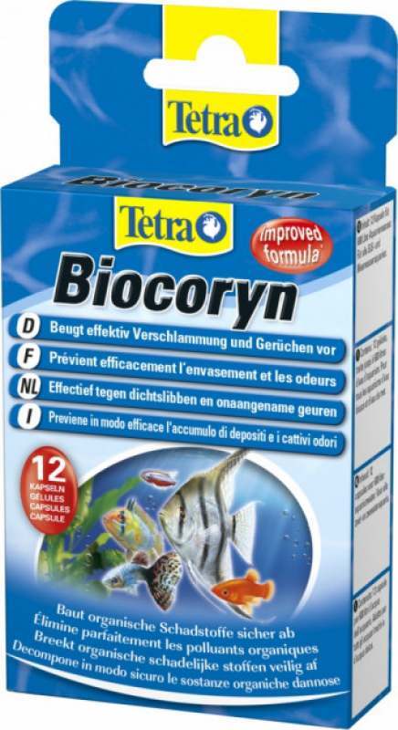 Tetra (Тетра) Biocoryn - Кондиционер в капсулах для аквариумной воды (12 капсул) в E-ZOO