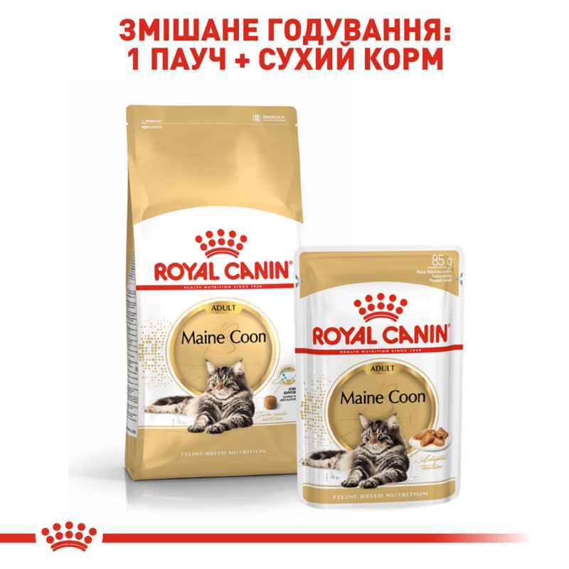 Royal Canin (Роял Канін) Maine Coon Adult - Сухий корм з птицею для дорослих кішок породи Мейн-Кун (2 кг) в E-ZOO