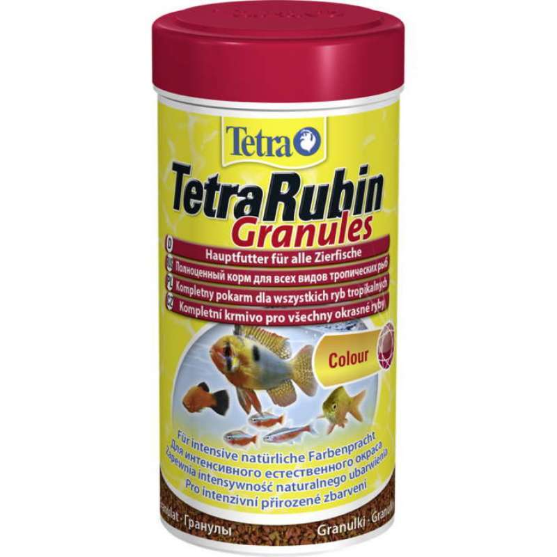 Tetra (Тетра) Rubin Granules - Корм для посилення забарвлення акваріумних риб (15 г) в E-ZOO
