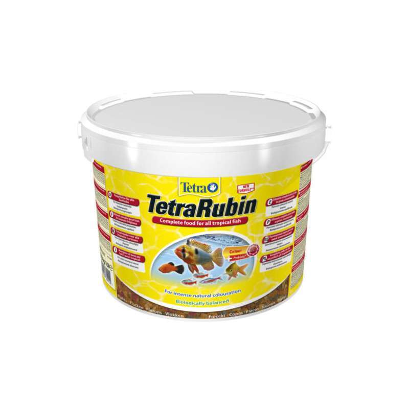 Tetra (Тетра) Rubin Flakes - Корм для усиления окраса аквариумных рыб (12 г) в E-ZOO
