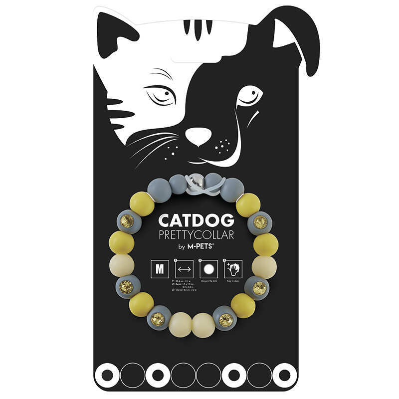 M-Pets (М-Петс) Catdog Luminous Pretty - Светящийся ошейник для котов и собак (М) в E-ZOO