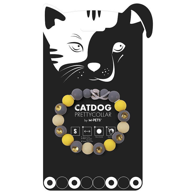 M-Pets (М-Петс) Catdog Luminous Pretty - Светящийся ошейник для котов и собак (М) в E-ZOO