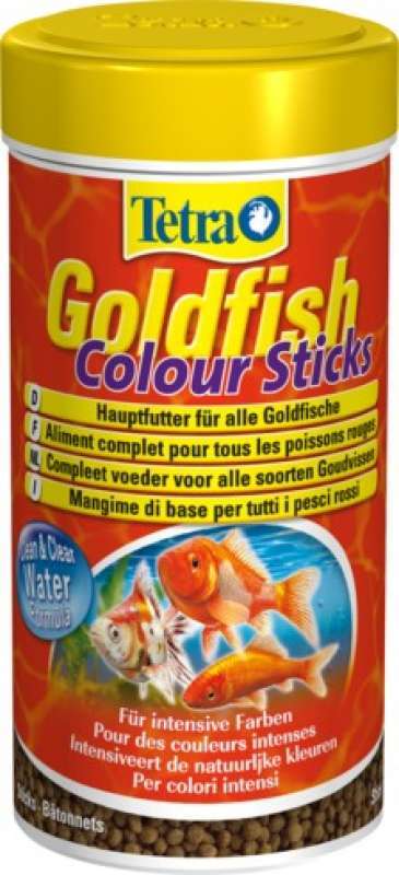 Tetra (Тетра) Goldfish Colour Sticks - Корм для золотых рыбок (100 мл, банка) в E-ZOO