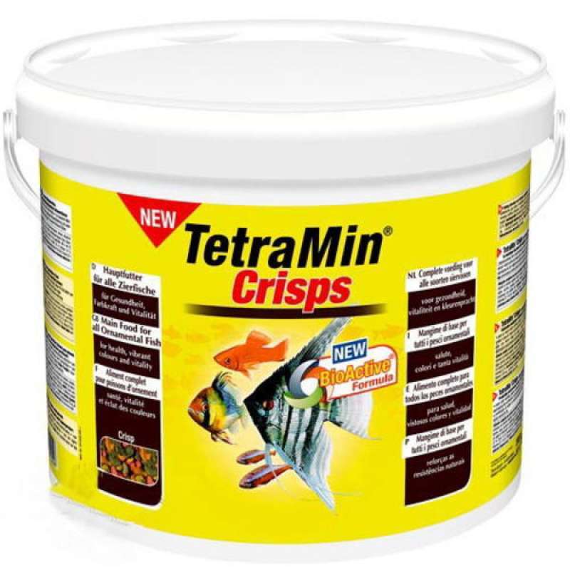 Tetra (Тетра) TetraMin Crisps - Корм в чипсах для поддержания здоровья и окраса декоративных рыб - Фото 2