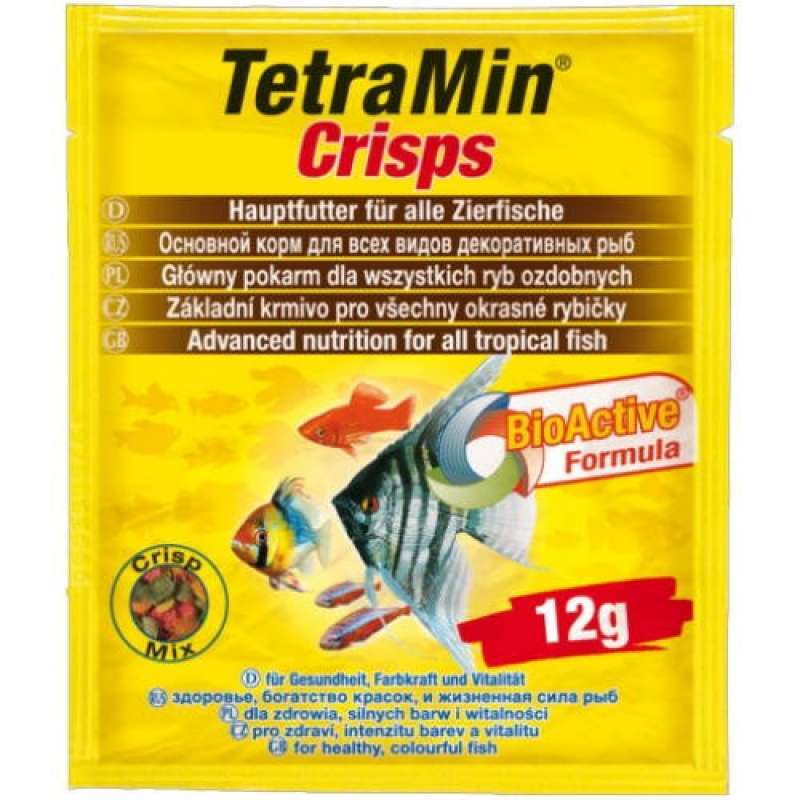 Tetra (Тетра) TetraMin Crisps - Корм в чипсах для поддержания здоровья и окраса декоративных рыб - Фото 3
