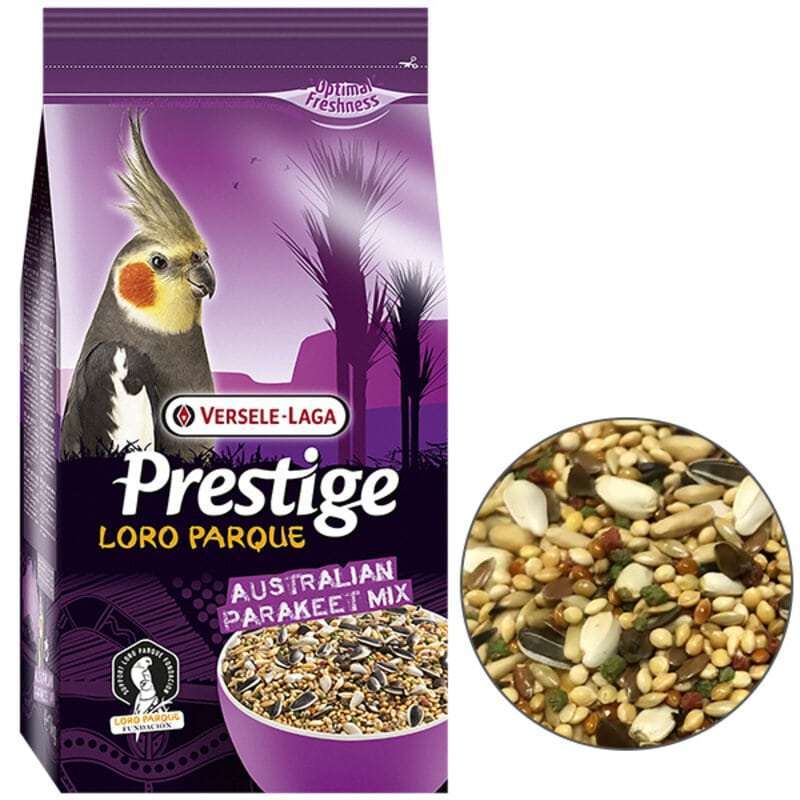 Versele-Laga (Верселе-Лага) Prestige Premium Loro Parque Australian Parakeet Mix - Зерновая смесь, полнорационный корм для попугаев "Австралийский Длиннохвостый Попугай" - Фото 3