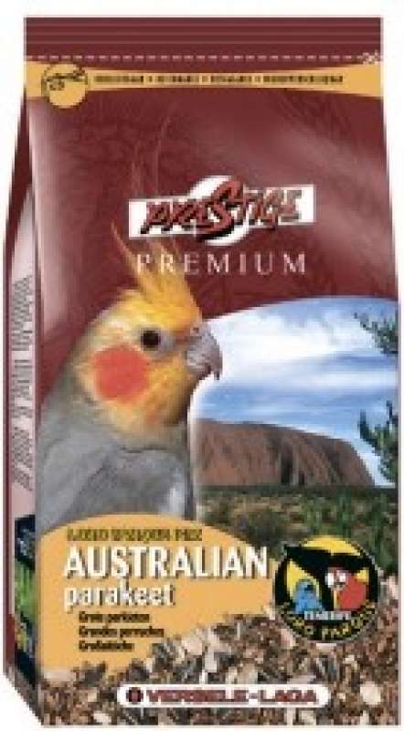 Versele-Laga (Верселе-Лага) Prestige Premium Loro Parque Australian Parakeet Mix - Зерновая смесь, полнорационный корм для попугаев "Австралийский Длиннохвостый Попугай" - Фото 2
