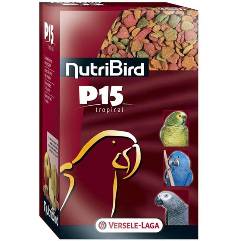 Versele-Laga (Верселе-Лага) NutriBird P15 Tropical - Корм для попугаев "Орехи и Фрукты" (1 кг) в E-ZOO