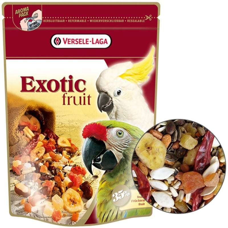 Versele-Laga (Верселе-Лага) Prestige Premium Parrots Exotic Fruit Mix - Зерновая смесь, корм для крупных попугаев "Экзотические фрукты"