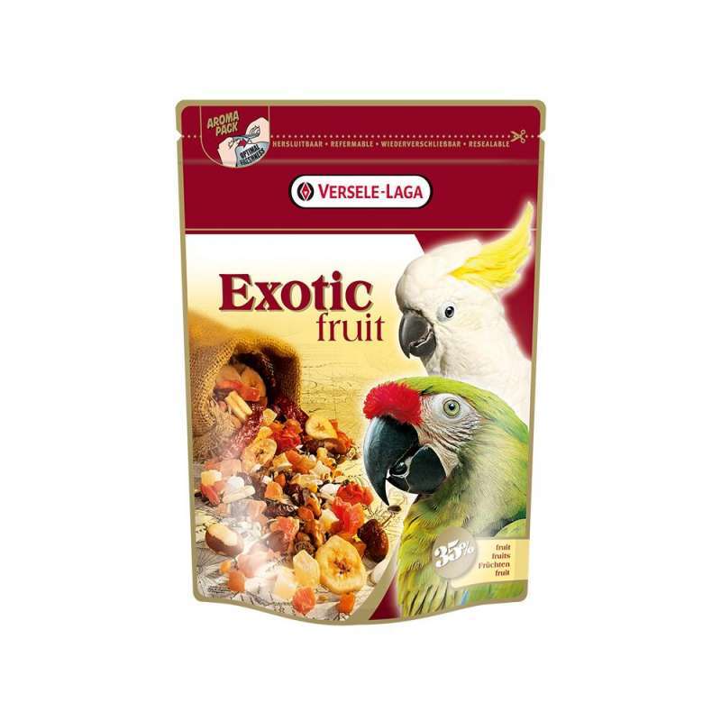 Versele-Laga (Верселе-Лага) Prestige Premium Parrots Exotic Fruit Mix - Зерновая смесь, корм для крупных попугаев "Экзотические фрукты" - Фото 2