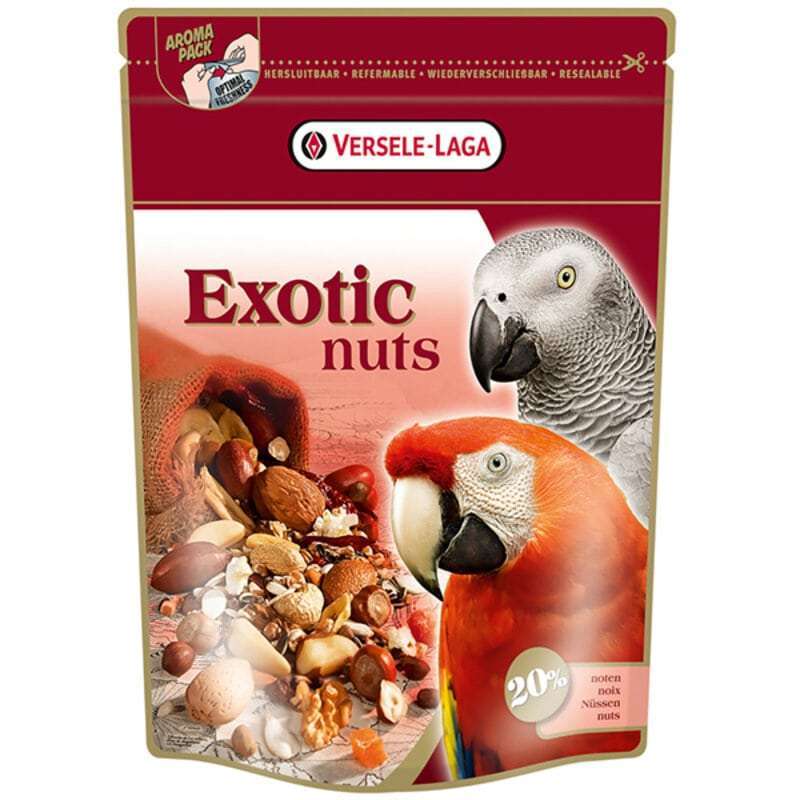 Versele-Laga (Верселе-Лага) Prestige Premium Exotic Nut Mix - Зерновая смесь, корм для крупных попугаев "Экзотические Орехи" - Фото 2