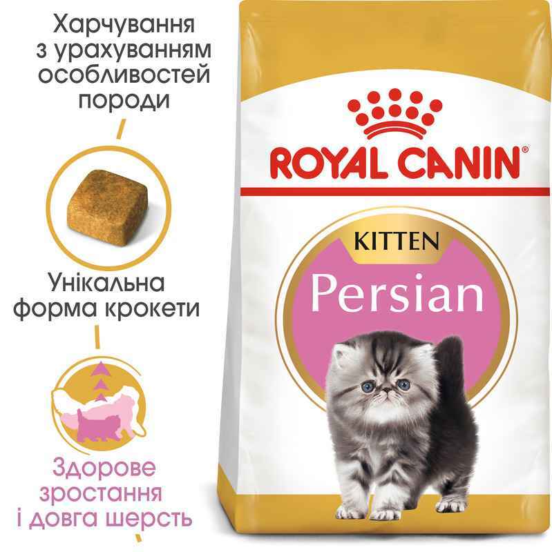 Royal Canin (Роял Канин) Kitten Persian - Сухой корм с птицей для Персидских котят - Фото 3