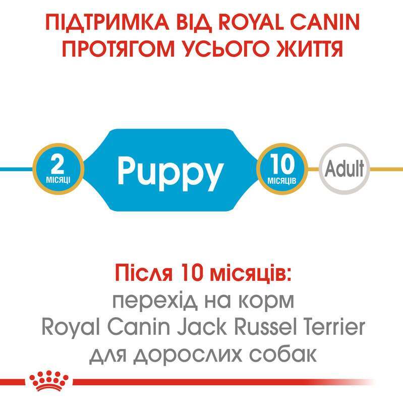 Royal Canin (Роял Канін) Jack Russell Puppy - Корм для цуценят породи Джек-Рассел тер'єр (1,5 кг) в E-ZOO