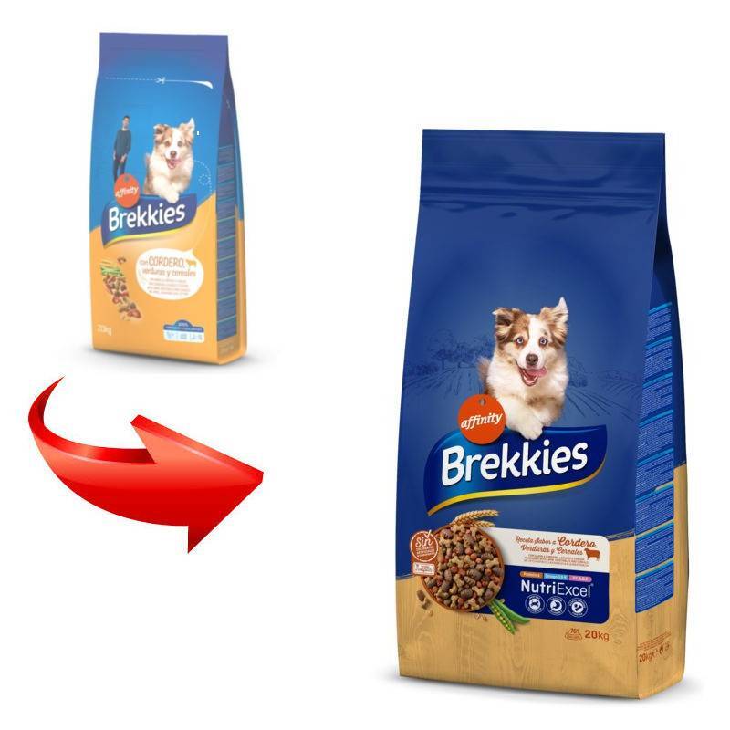 Brekkies (Брекіс) Dog Lamb - Сухий корм з ягням та овочами для дорослих собак (20 кг) в E-ZOO