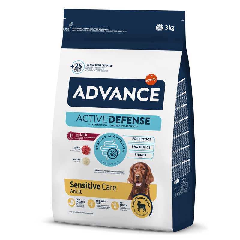 Advance (Эдванс) Dog Sensitive Lamb - Корм с ягненком для взрослых собак с чувствительным пищеварением (3 кг) в E-ZOO