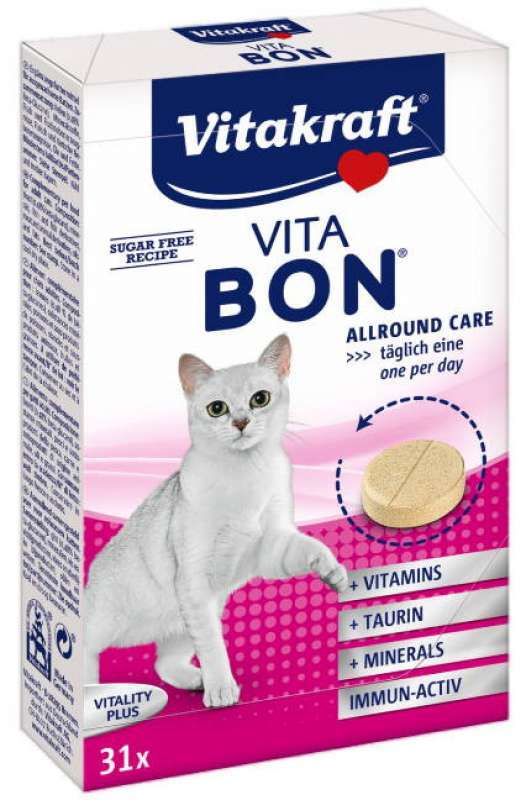 Vitakraft (Витакрафт) Vita-Bon Vitality Adult Cat - Мультивитаминный комплекс для котов
