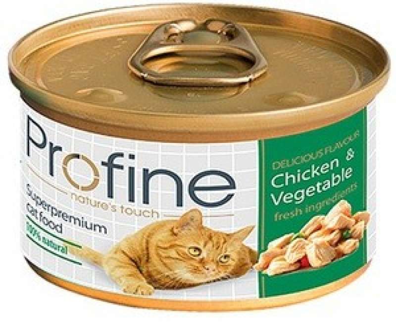 Profine (Профайн) Cat Chicken & Vegetable - Консервы с цыпленком и овощами для кошек