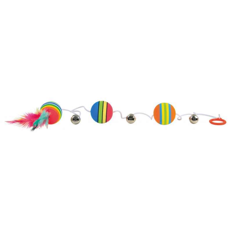 Trixie (Трикси) Игрушка 3 мячика и колокольчики (3,5 см) в E-ZOO