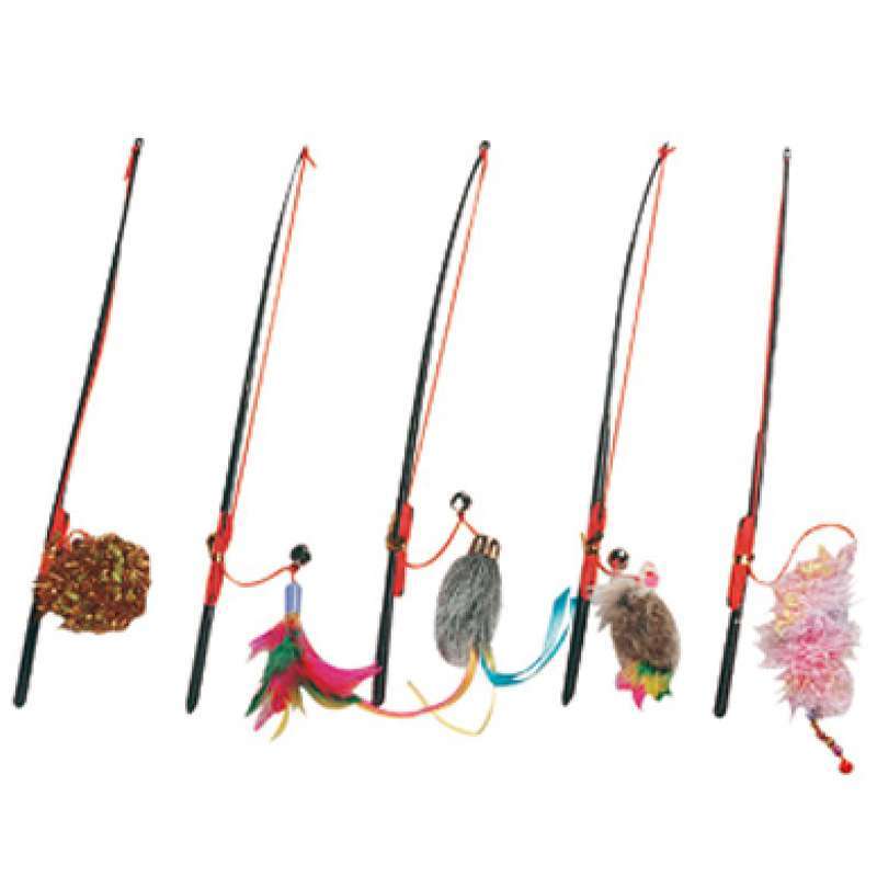 Karlie-Flamingo (Карли-Фламинго) Fishing-Rod - Удочка дразнилка с игрушкой для котов